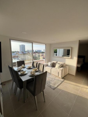Apartment with large balcony